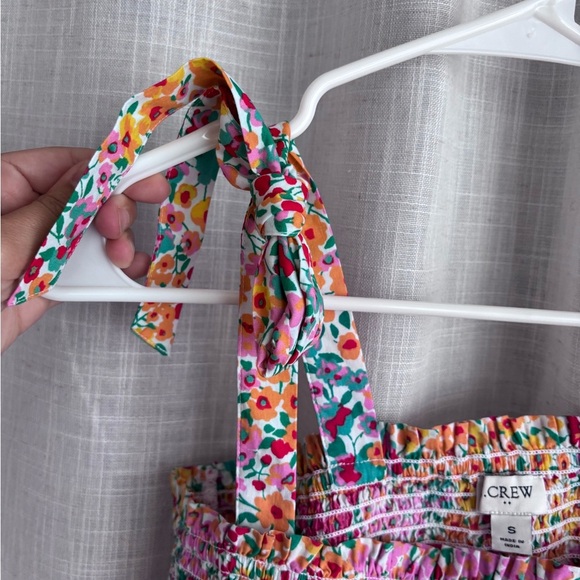 J. Crew Smocked Floral Tank - Picture 3 of 6